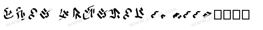 CSTM XPRMNTL 01 3008字体转换
